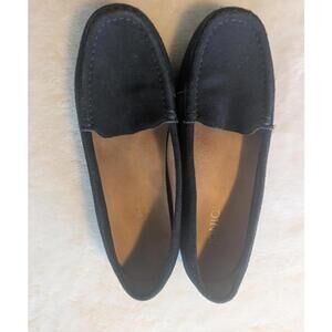 Vionic Navy Suede Loafers